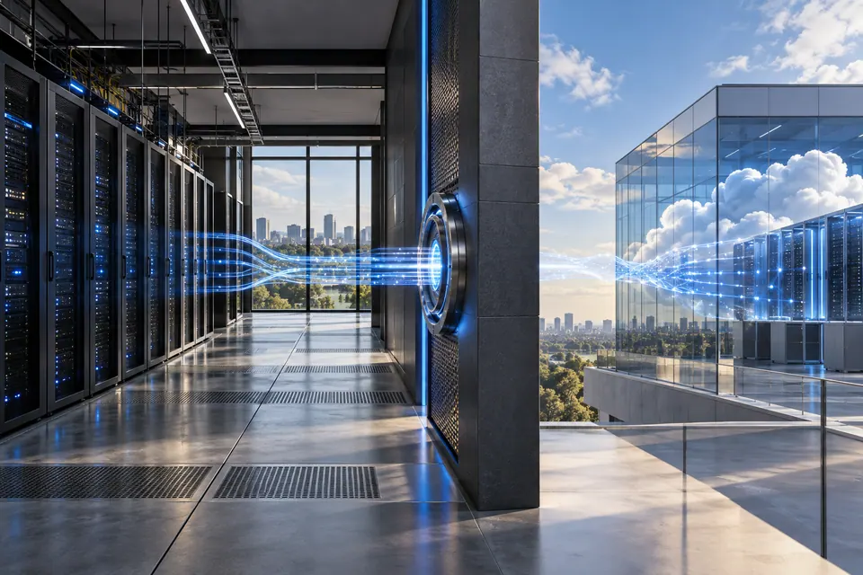 Conceptual hybrid identity architecture connecting datacenter and cloud boundaries