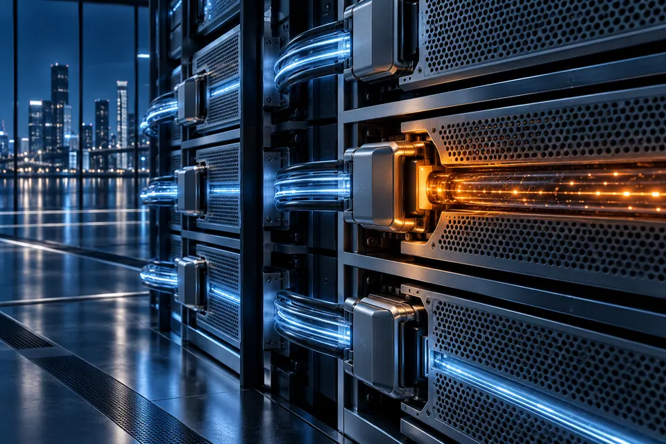 A modular server architecture with one amber compromised connector